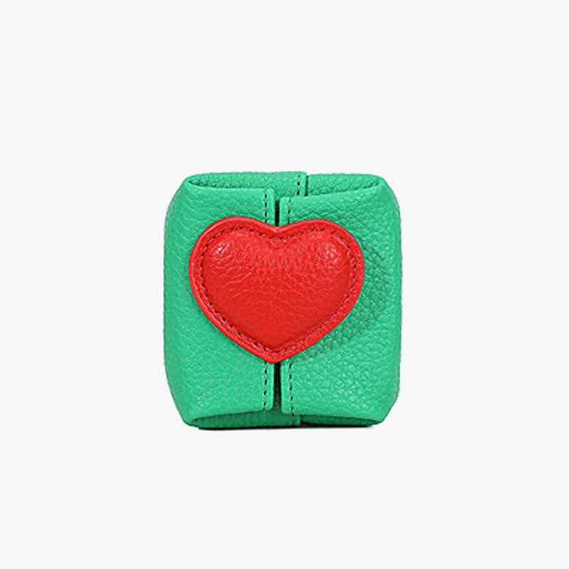 🥹💖A small, divine luxury gift for jewelry lovers --Sweetheart Mini Leather Clutch✨