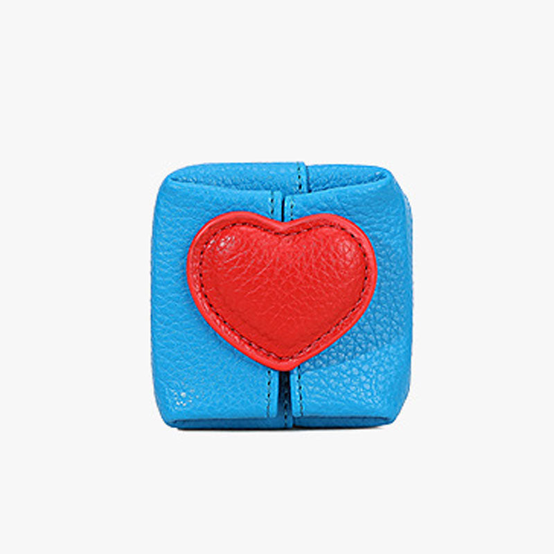 🥹💖A small, divine luxury gift for jewelry lovers --Sweetheart Mini Leather Clutch✨