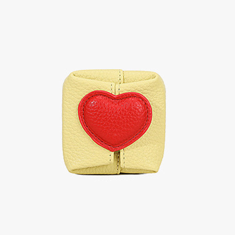 🥹💖A small, divine luxury gift for jewelry lovers --Sweetheart Mini Leather Clutch✨