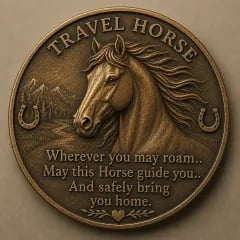 🎁Last Day 49% OFF - 🐎 Travel Horse Lucky Coin
