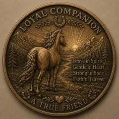 🎁Last Day 49% OFF - 🐎 Travel Horse Lucky Coin