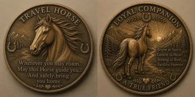 🎁Last Day 49% OFF - 🐎 Travel Horse Lucky Coin
